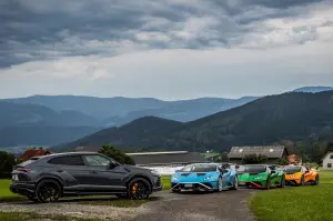 Lamborghini Huracan STO, road trip Bologna-Red Bull Ring 2022