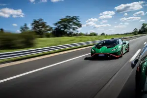 Lamborghini Huracan STO, road trip Bologna-Red Bull Ring 2022