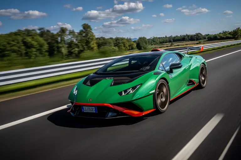 Lamborghini Huracan STO, road trip Bologna-Red Bull Ring 2022 - 4