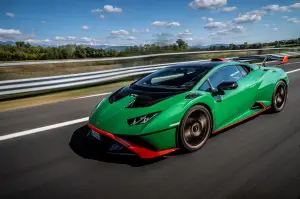 Lamborghini Huracan STO, road trip Bologna-Red Bull Ring 2022