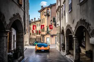 Lamborghini Huracan STO, road trip Bologna-Red Bull Ring 2022