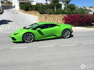 Lamborghini Huracan Verde Mantis