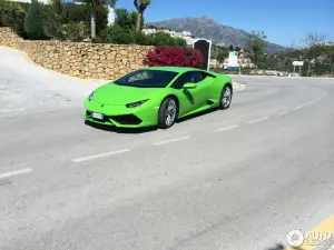 Lamborghini Huracan Verde Mantis