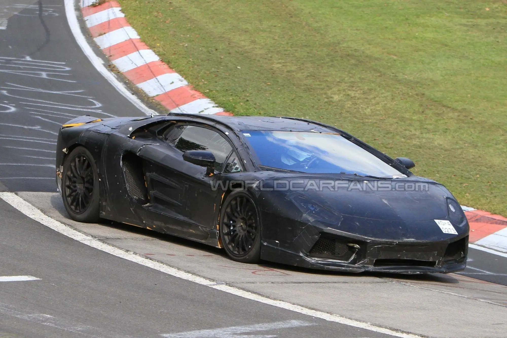 Lamborghini Jota spy Nürburgring - 3