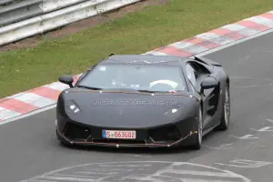 Lamborghini Jota spy Nürburgring