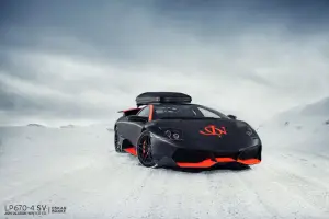 Lamborghini LP 670-4 SV Winter Edition by Pro Skier Jon