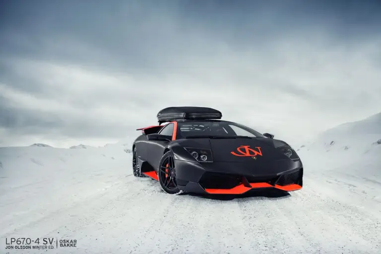 Lamborghini LP 670-4 SV Winter Edition by Pro Skier Jon - 1