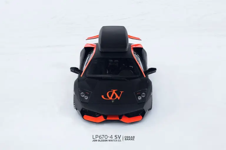 Lamborghini LP 670-4 SV Winter Edition by Pro Skier Jon - 2