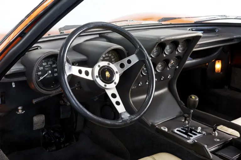 Lamborghini Miura P400 certificata - film The Italian Job  - 3
