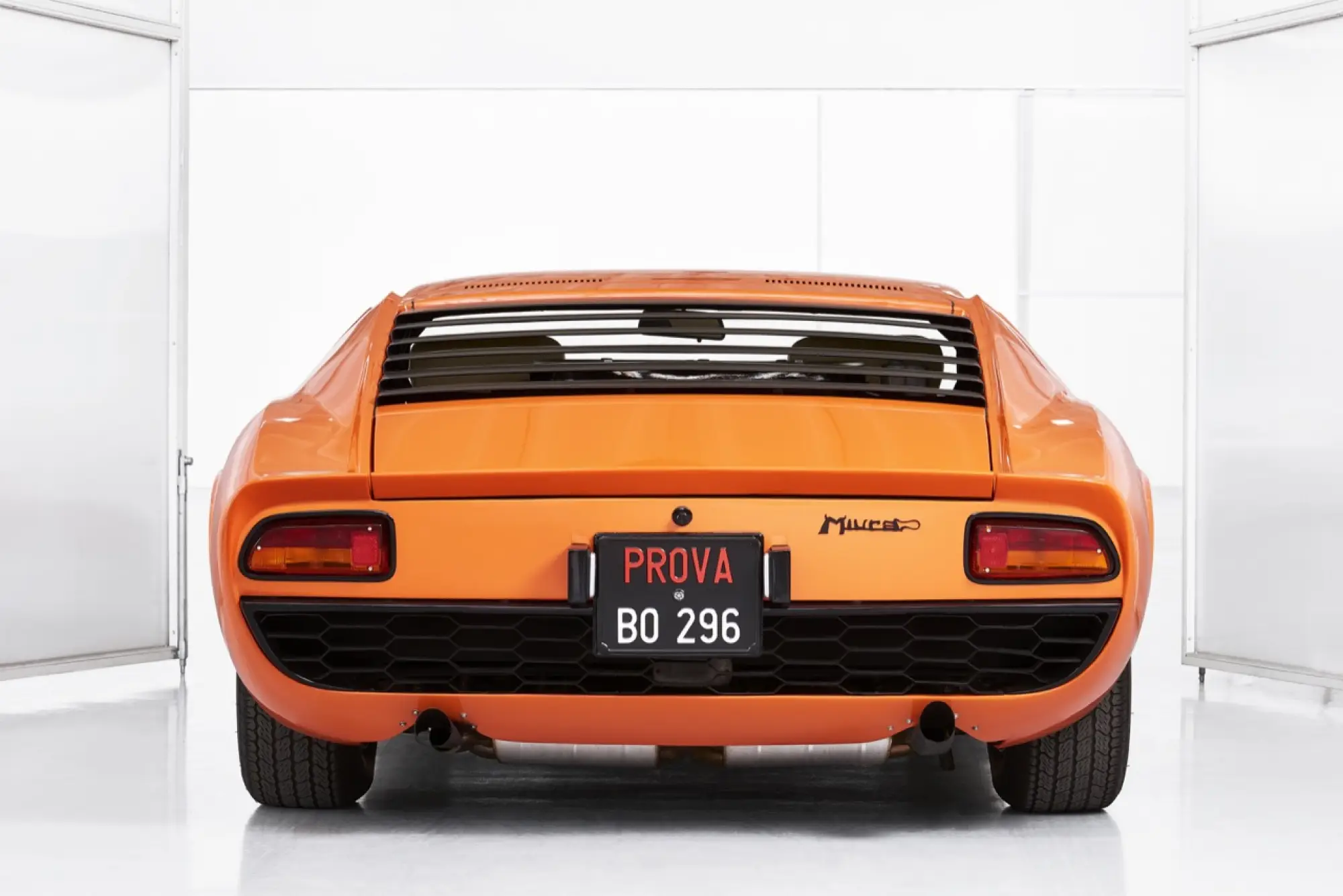Lamborghini Miura P400 certificata - film The Italian Job  - 7