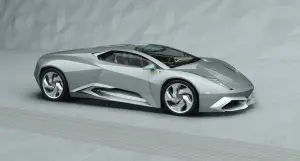 Lamborghini Phenomeno concept render by Grigory Gorin