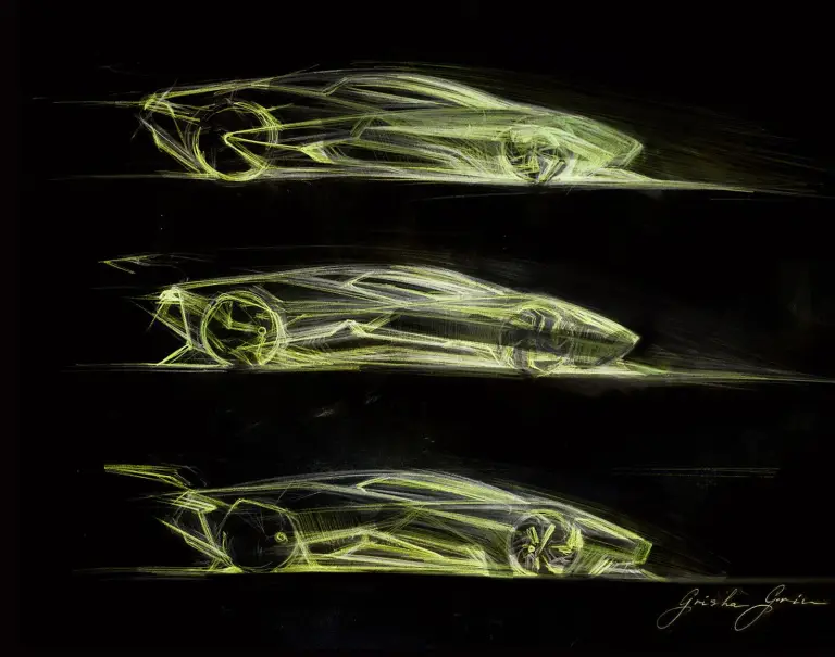 Lamborghini Phenomeno concept render by Grigory Gorin - 4