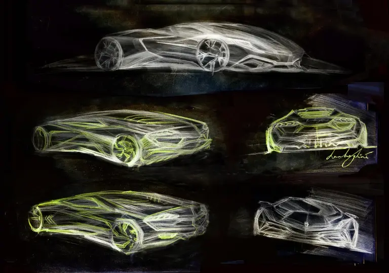 Lamborghini Phenomeno concept render by Grigory Gorin - 5