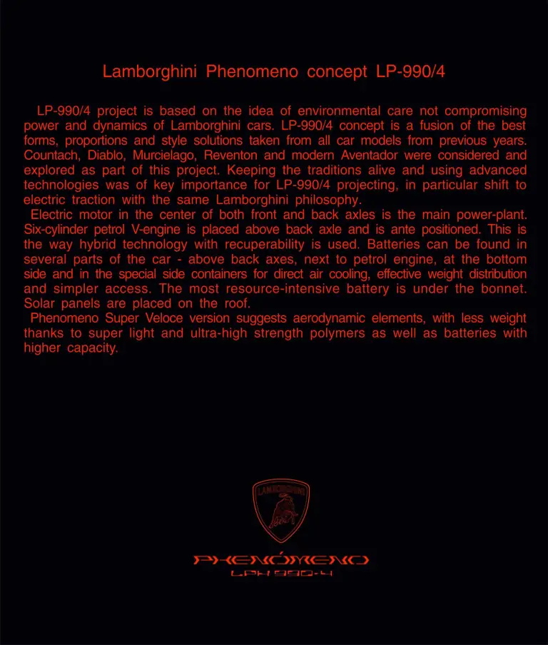 Lamborghini Phenomeno concept render by Grigory Gorin - 6