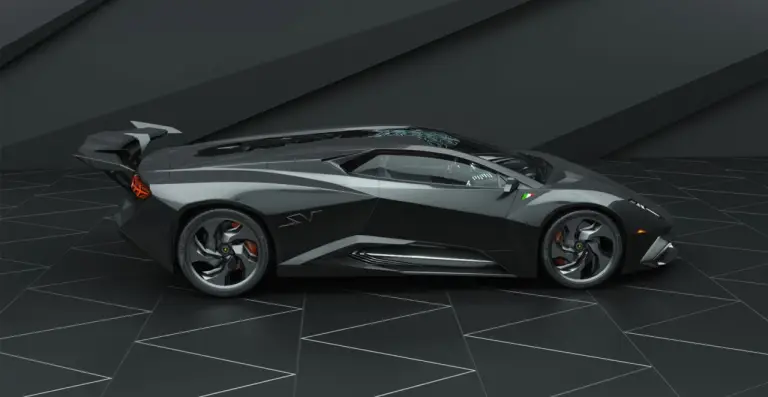 Lamborghini Phenomeno concept render by Grigory Gorin - 11