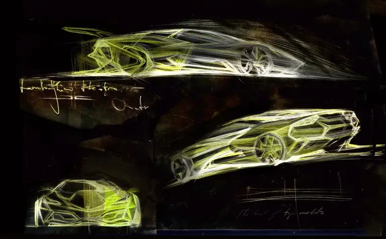 Lamborghini Phenomeno concept render by Grigory Gorin - 16