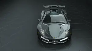 Lamborghini Phenomeno concept render by Grigory Gorin