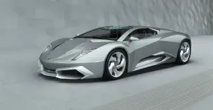 Lamborghini Phenomeno concept render by Grigory Gorin