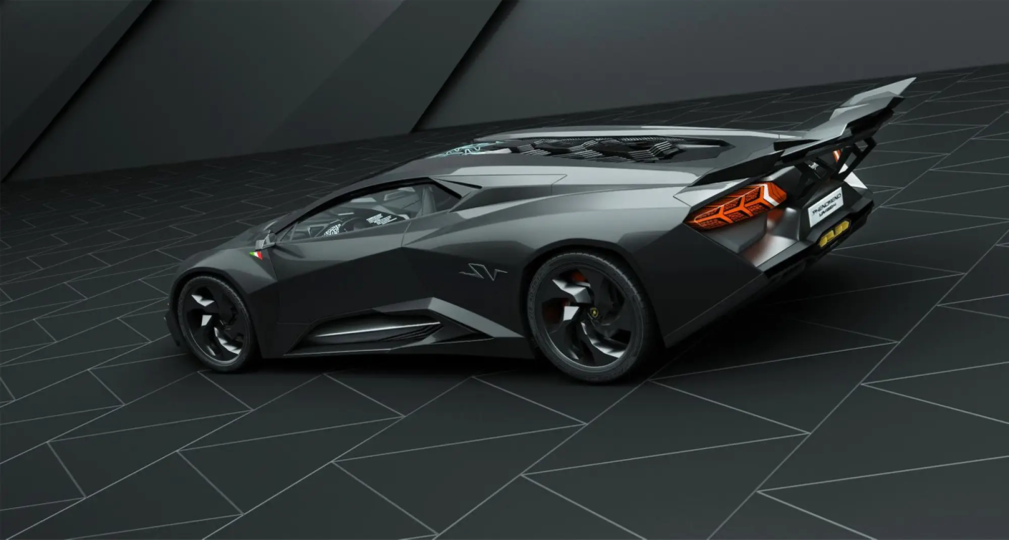 Lamborghini Phenomeno concept render by Grigory Gorin - 28