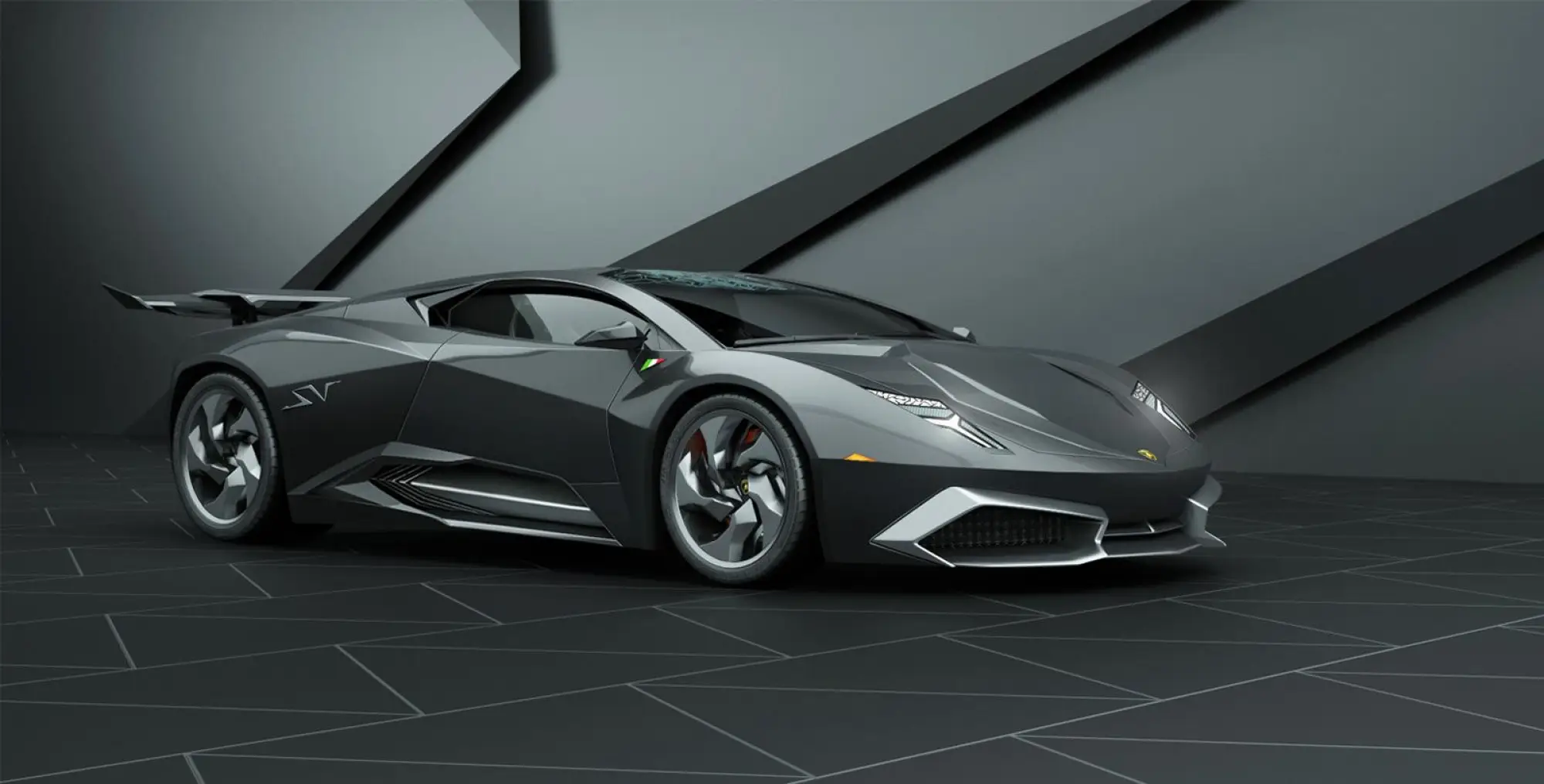 Lamborghini Phenomeno concept render by Grigory Gorin - 31