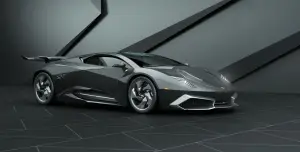 Lamborghini Phenomeno concept render by Grigory Gorin - 31