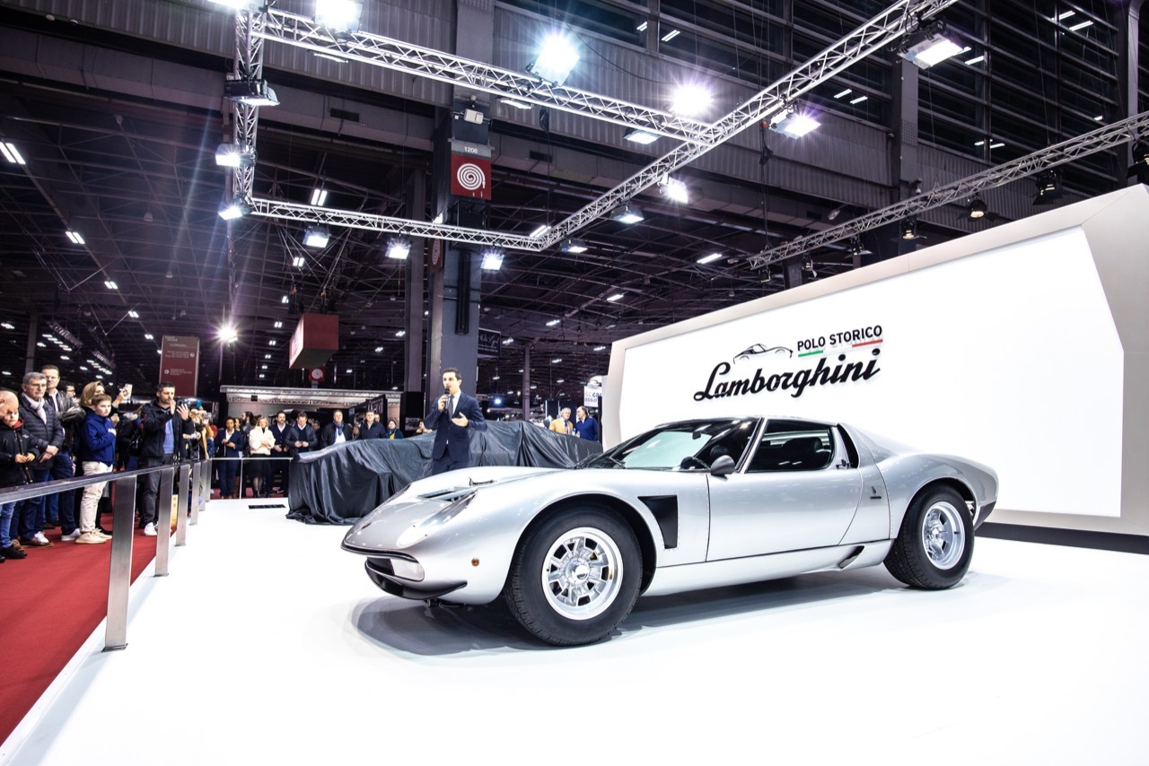 Lamborghini Polo Storico a Retromobile 2020 