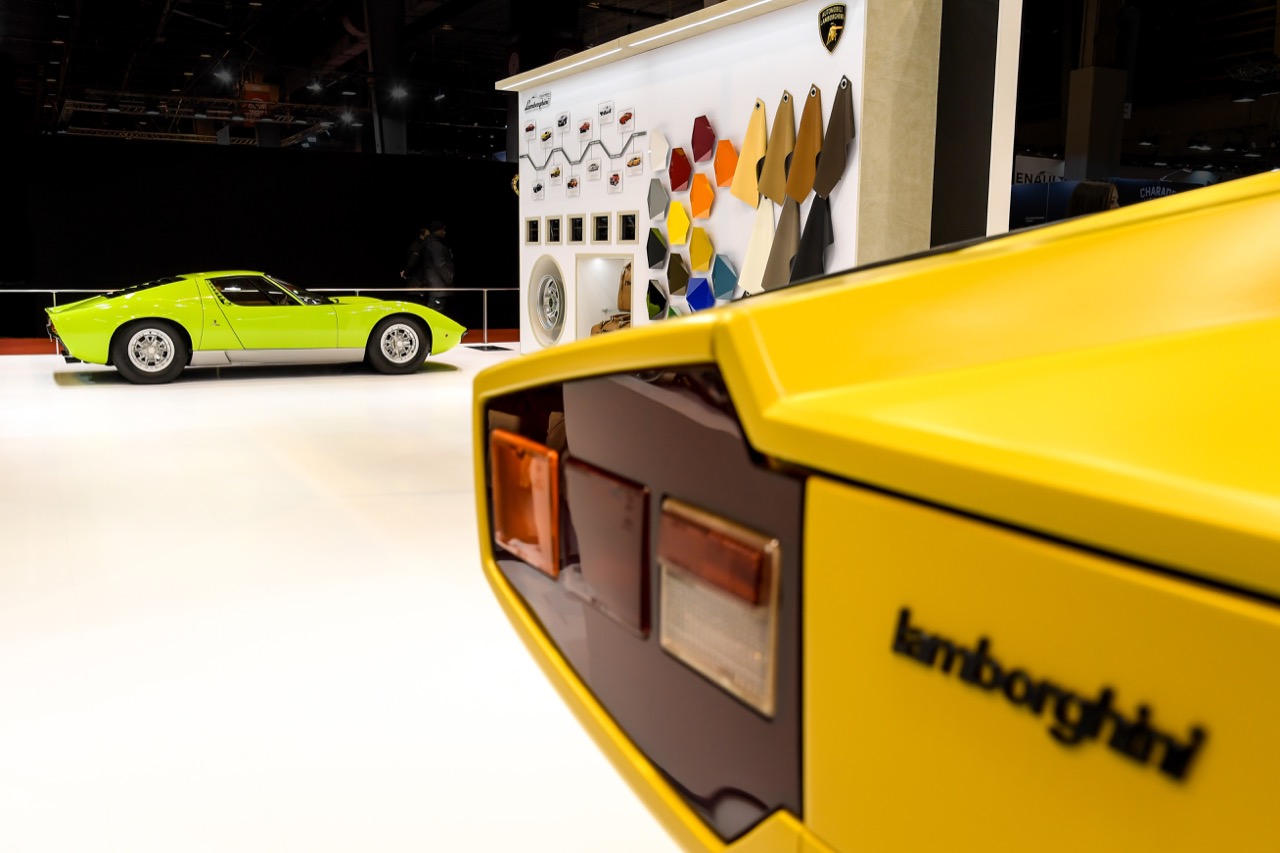 Lamborghini Polo Storico al Retromobile 2018