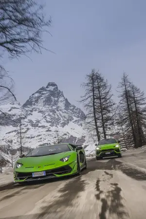 Lamborghini - Supersportive in assetto invernale