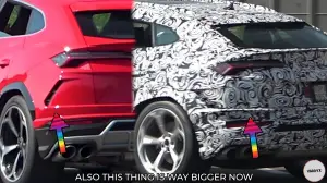 Lamborghini Urus 2022 - Foto Spia Varryx - 5