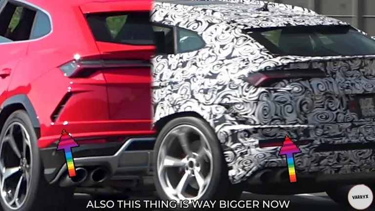 Lamborghini Urus 2022 - Foto Spia Varryx - 5