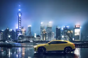 Lamborghini Urus presentazioni mondiali