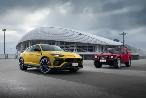 Lamborghini Urus presentazioni mondiali
