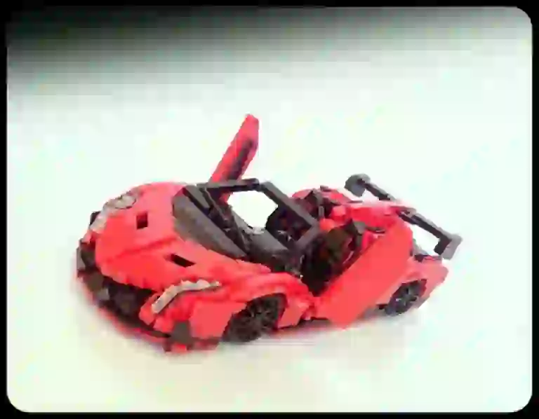 Lamborghini Veneno Roadster in versione Lego - 4
