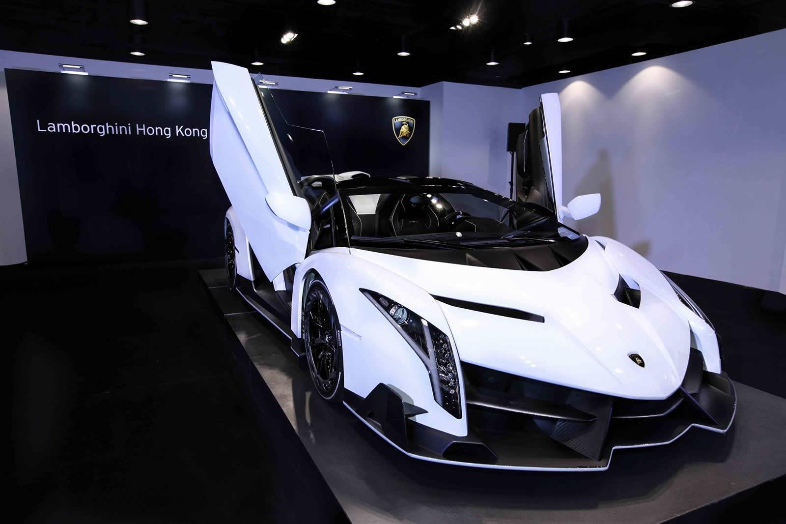 Lamborghini Veneno Roadster (White)