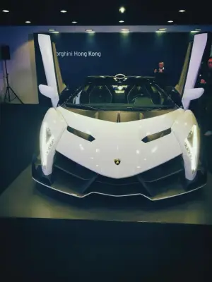 Lamborghini Veneno Roadster (White)