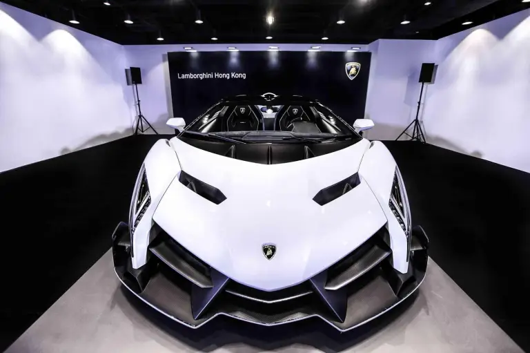 Lamborghini Veneno Roadster (White) - 19