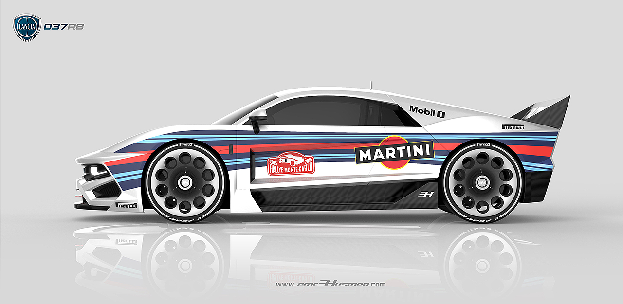 Lancia 037 2015 - Rendering