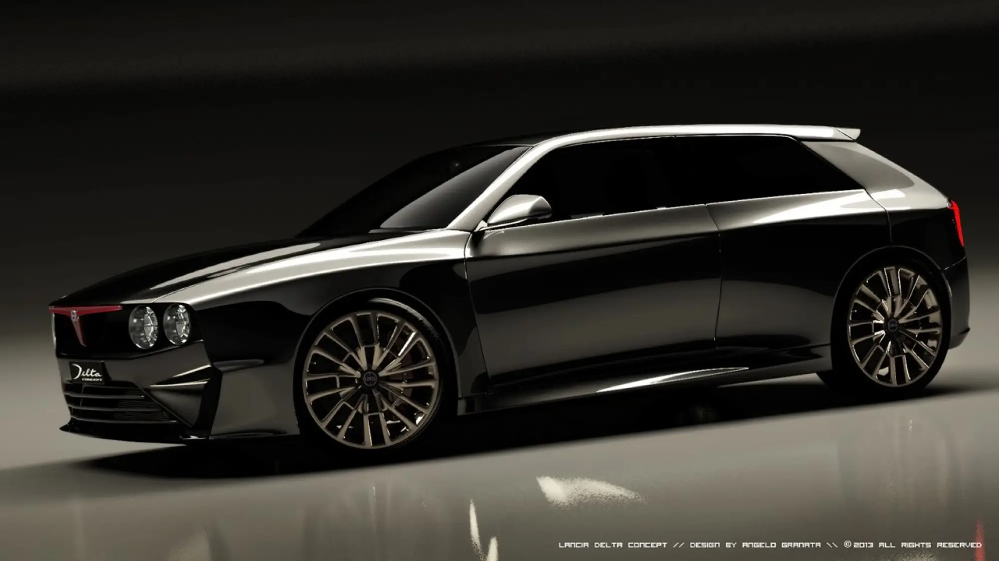 Lancia Delta HF Integrale Concept by Angelo Granata - 5