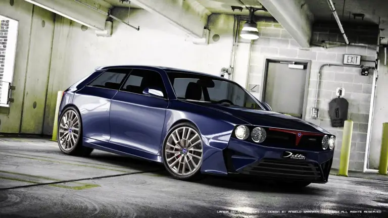 Lancia Delta HF Integrale Concept by Angelo Granata - 10