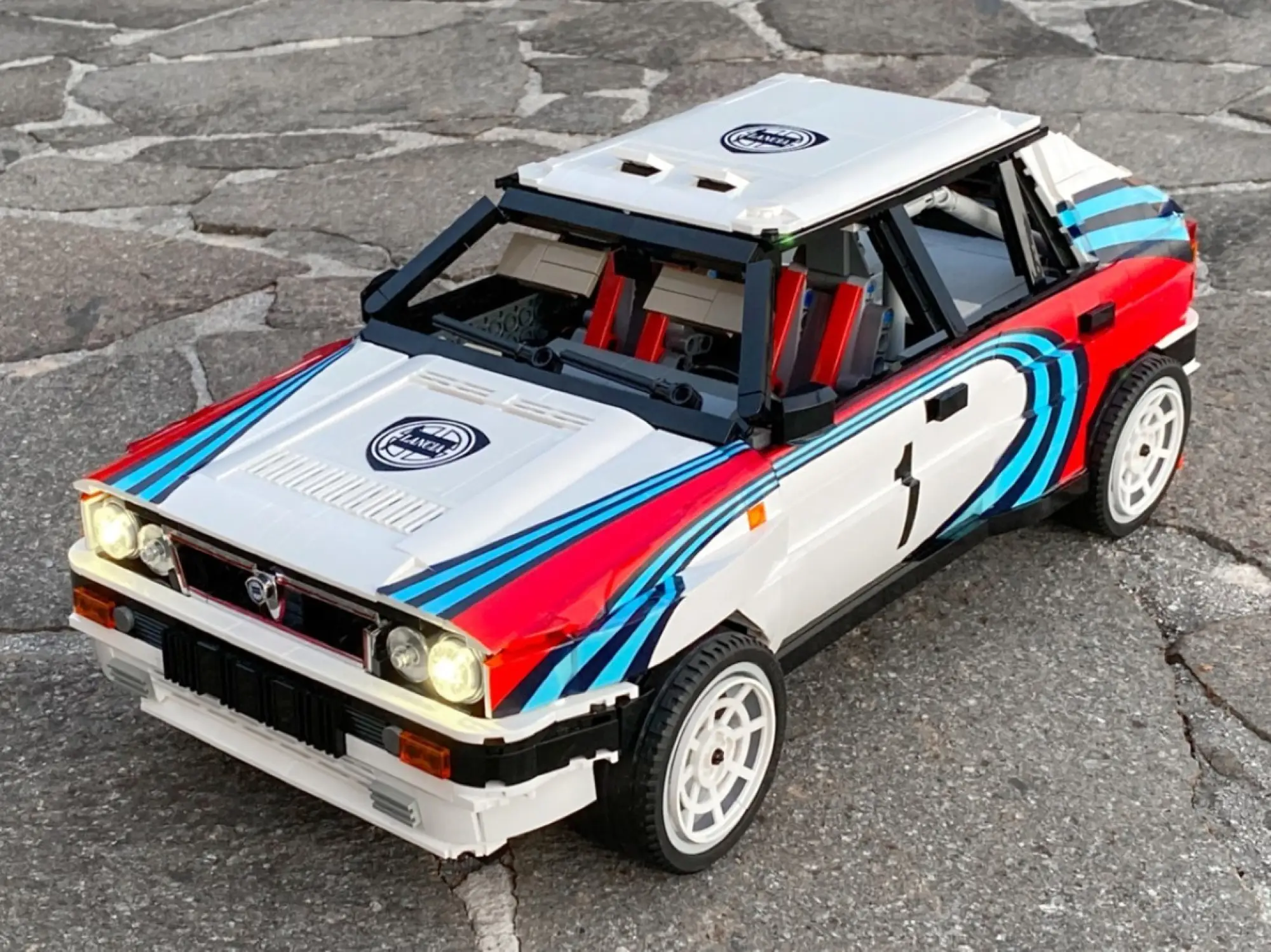 Lancia Delta Integrale Lego - 1