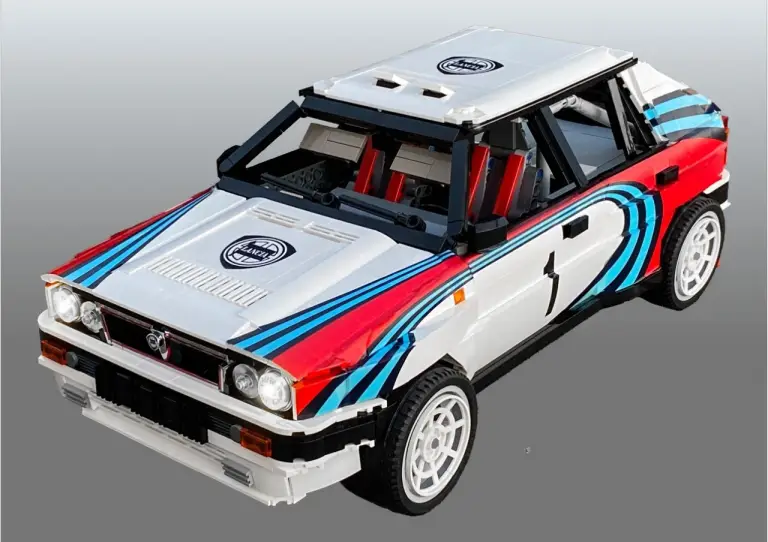 Lancia Delta Integrale Lego - 4