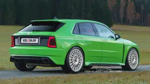Lancia Delta Integrale render Kolesa