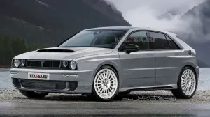 Lancia Delta Integrale render Kolesa