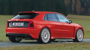 Lancia Delta Integrale render Kolesa