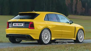 Lancia Delta Integrale render Kolesa