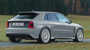 Lancia Delta Integrale render Kolesa