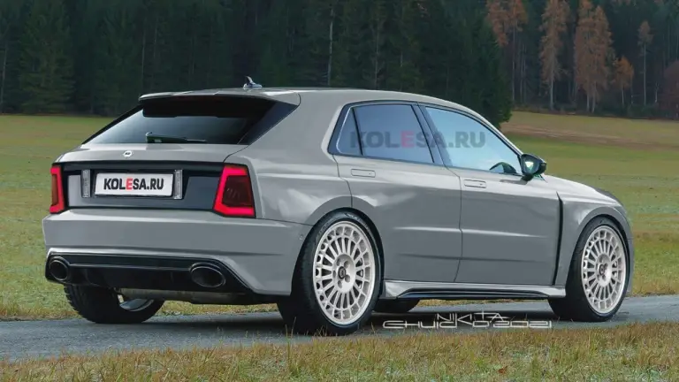 Lancia Delta Integrale render Kolesa - 6