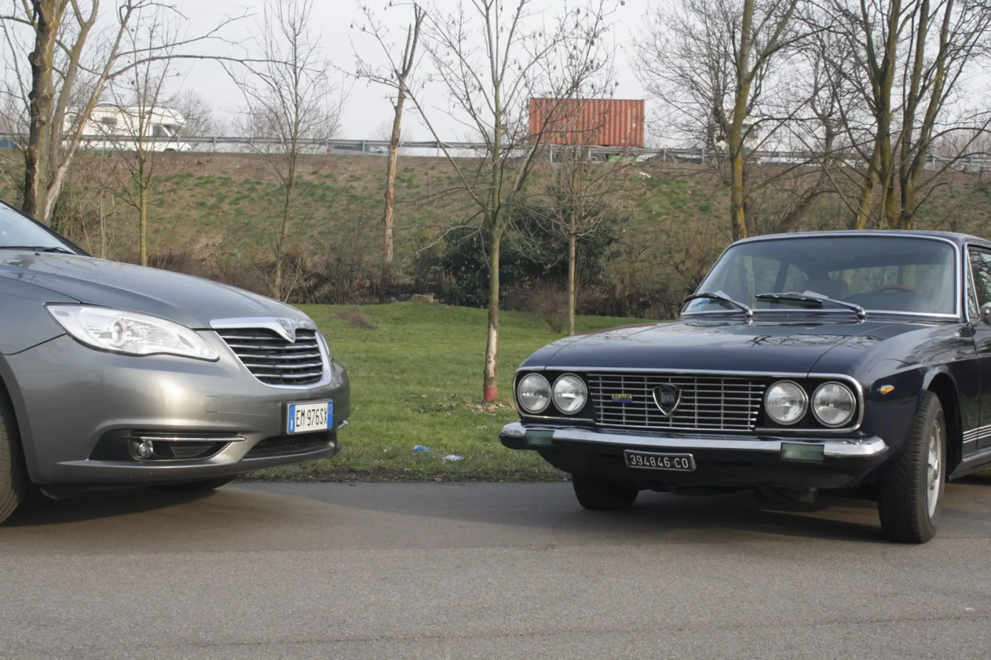 Lancia Flavia - prova su strada - 77