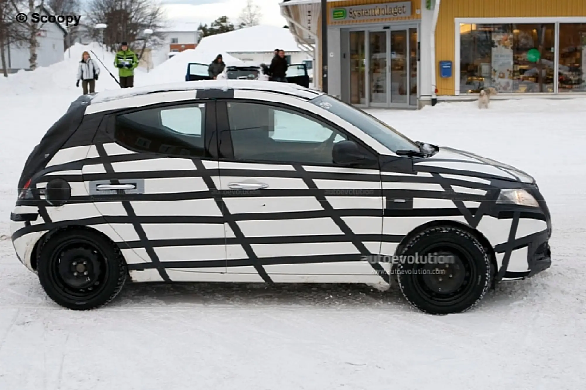 Lancia Ypsilon spy - 3
