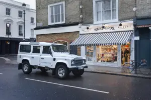 Land Rover Defender a Londra